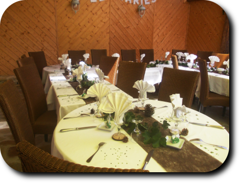 Détail de la déco de table